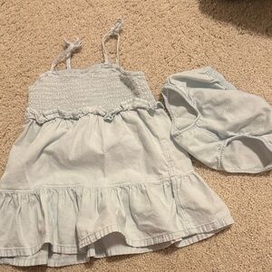 Tucker + Tate Soft Blue Baby Outfit